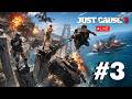Just Cause 3 LIVE | Part - 3 | Almost Freed Viva Medici | #nadegaming
