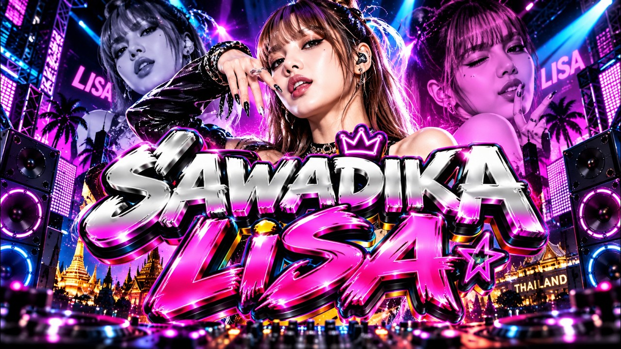 🔥SaWaDiKa - LISA Ver.สายย่อตื๊ด | #TIKTOKVIRAL #มาใหม่มาแรง #เบสแน่น | DJ PP THAILAND REMIX