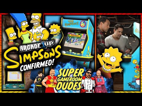 Arcade1Up The Simpsons Cabinet - E3 2021 - Will you buy it? We want your feedback! from Super GameRoom Dudes