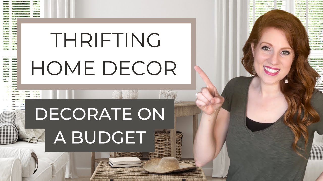 🏠DECORATE ON A BUDGET 🛒THRIFT AND DIY HOME DECOR WITH ME