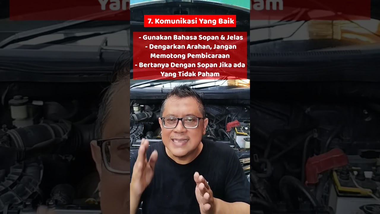 Tata Tertib PKL / Magang di Bengkel Mobil ( Dunia Industri ) Oleh Bengkel Raswo