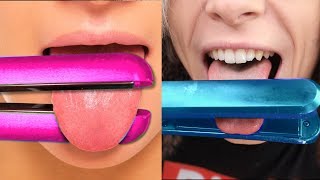 Thank you for watching me try 35 unforgettable life hacks won't
believe are by 5 minute crafts! watch more funny hacks!
https://www./...