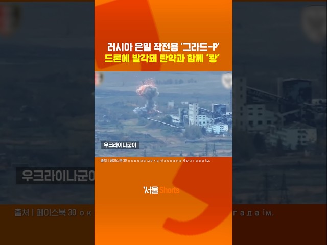 thumbnail - 러 은밀 작전용 '그라드-P' 파괴한 우크라드론