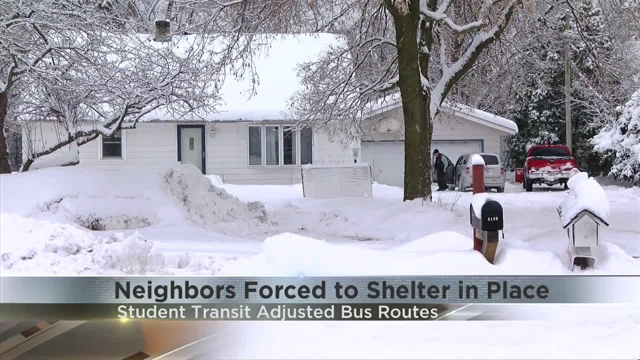 Eau Claire neighborhood forced to shelter in place during earlymorning