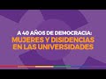 UNTVision Encuentro de Género, Feminismos y Diversidades