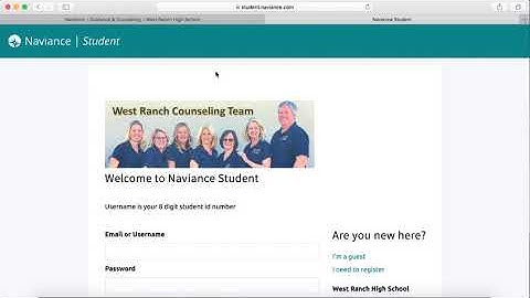 How WRHS students to Log Into Naviance
