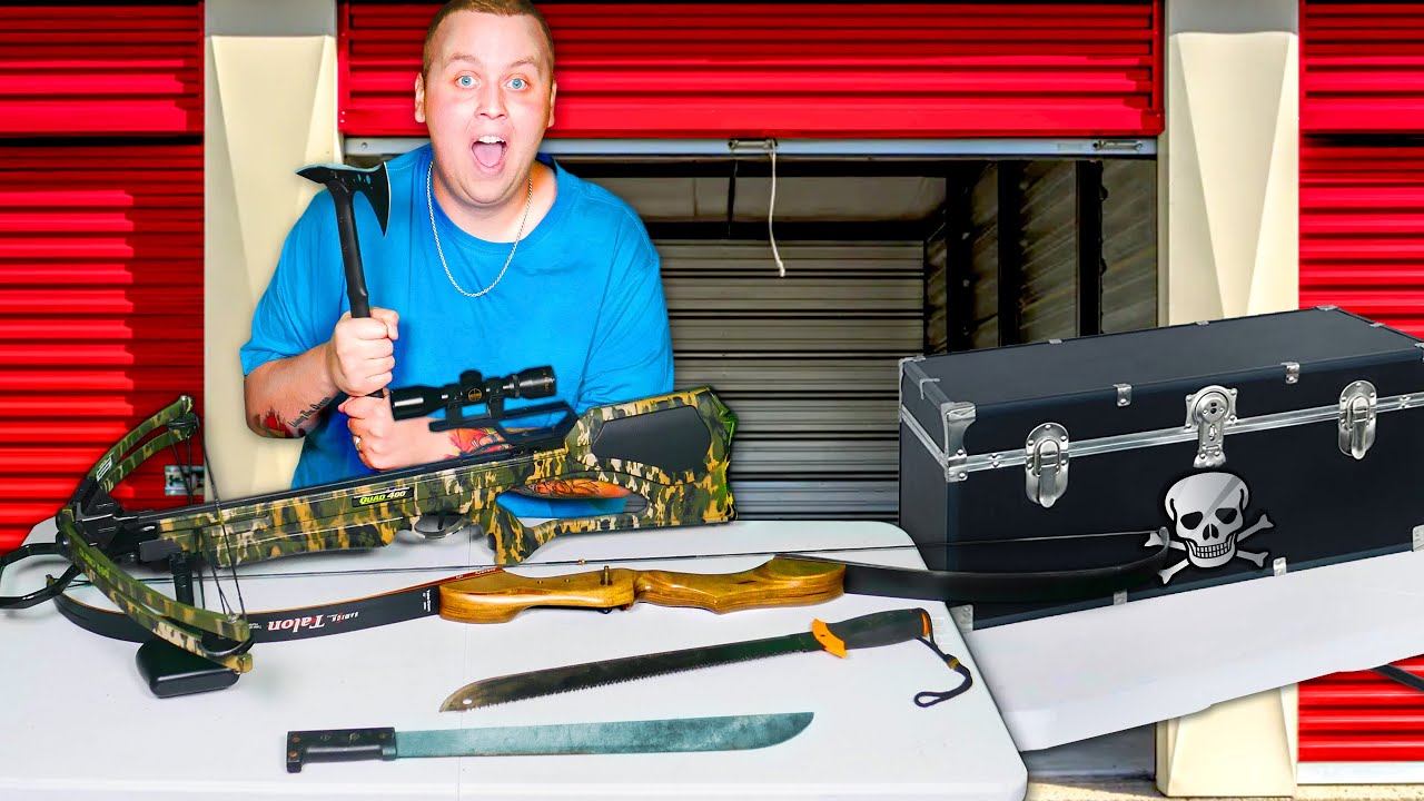 I Bought The MOST EXPENSIVE Storage Unit! He HOARDED WEAPONS!