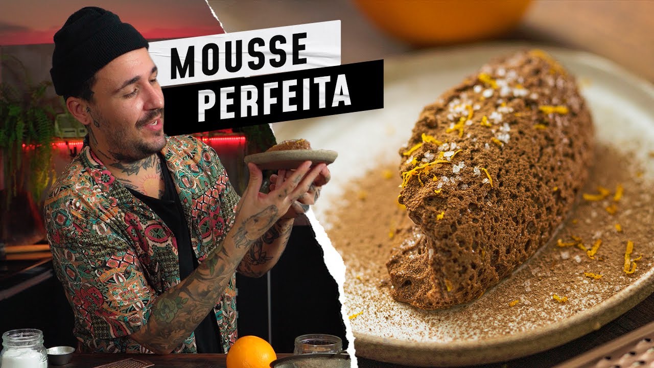A MELHOR MOUSSE DE CHOCOLATE DO MUNDO!