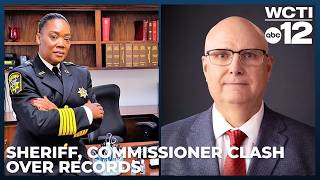 Sheriff Dance Commissioner Weaver clash over K-9 Chilli records request