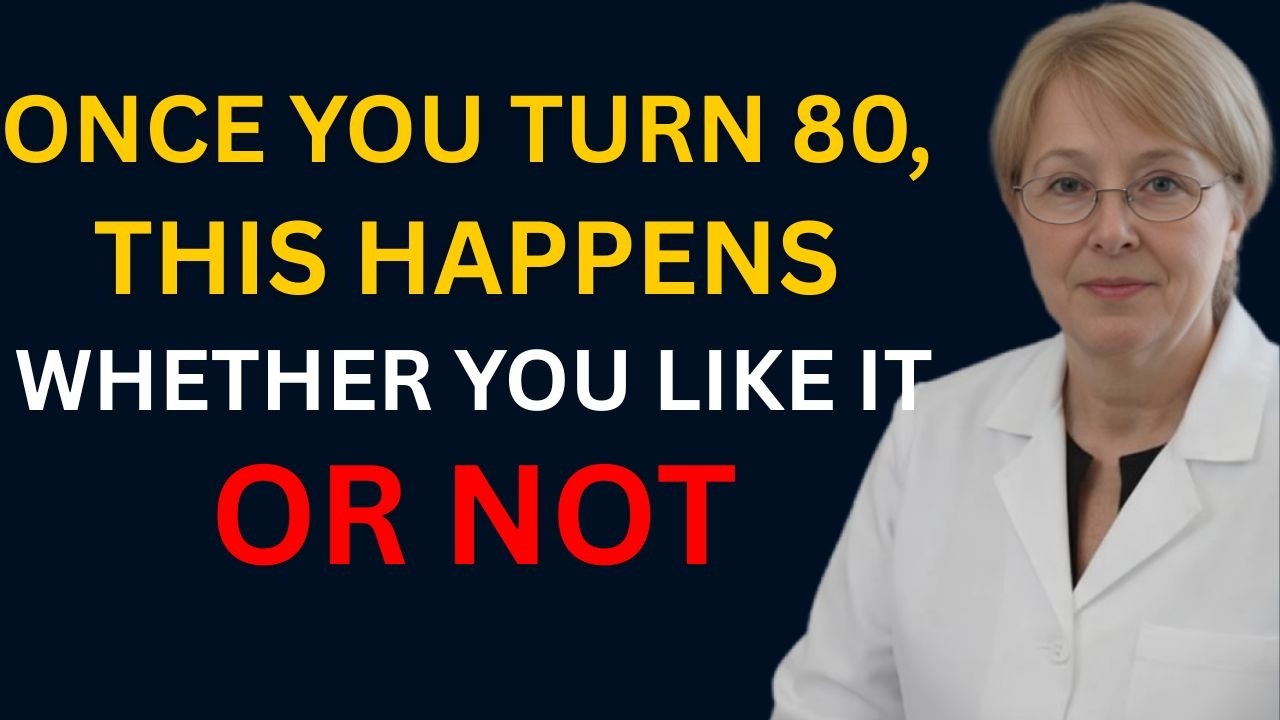 Once You Turn 80, These 5 Things Happen Whether You Like It Or Not! Signs Of Aging