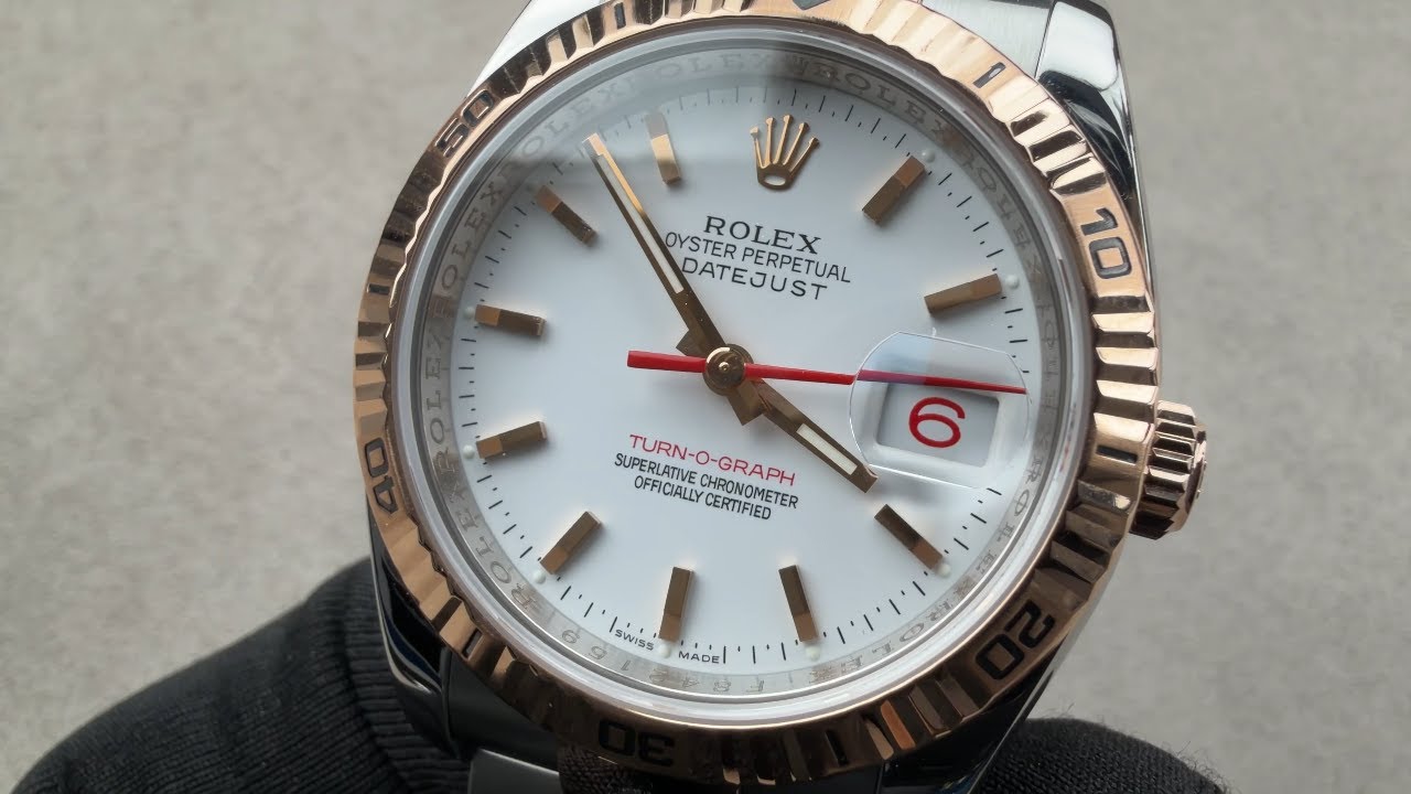 Marvelous Cruelty「DEMO ARCHIVE」 Rolex Datejust Turn-O-Graph (116261) - Rolex Certified Pre-Owned