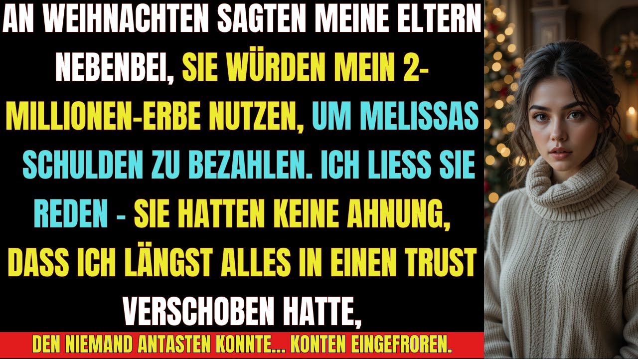 „Am Weihnachtstisch wollten sie mir ALLES wegnehmen… doch ich war vorbereitet!“