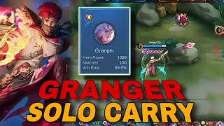 HOW TO DOMINATE ENEMIES WITH GRANGER | MOBILE LEGENDS