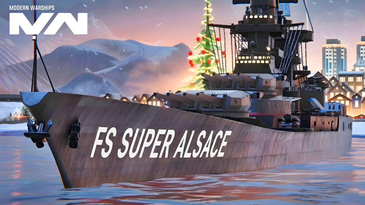 strongest Battleship in 2025 in Modern Warships: Modern Warships mobile gameplay