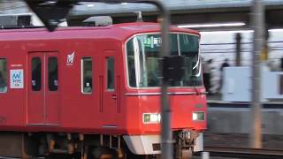 名鉄3100系3112F+3500系3519F　3100系3104F+3150系3167F　金山