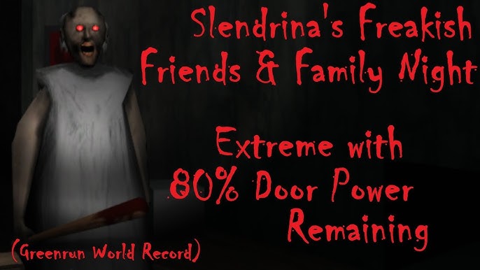 Slendrina's Freakish Friends And Family Night - Slender Man, Bob