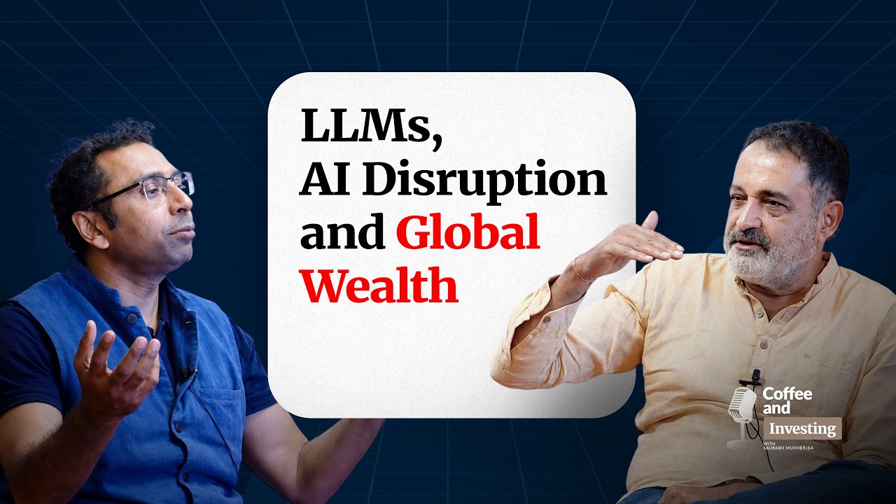 The AI War, Indian Brainpower & Creating Wealth | Mohandas Pai x Saurabh Mukherjea