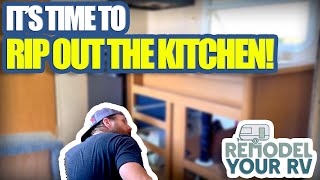 RV Remodel: Kitchen Stove and Cabinet Removal by Remodel Your RV 18,357 views 3 years ago 14 minutes, 22 seconds