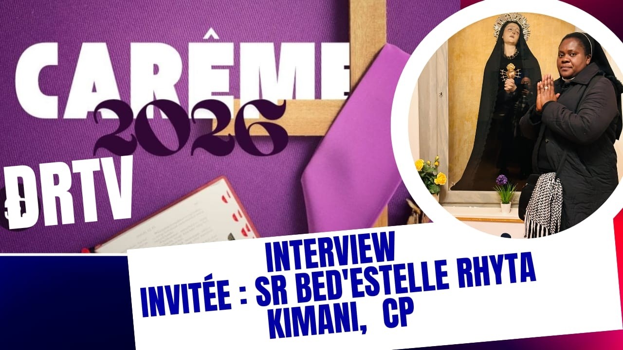 La passion de Jésus, signe d'amour sans fin de Dieu:  Interview sur  le Carême-DRTV