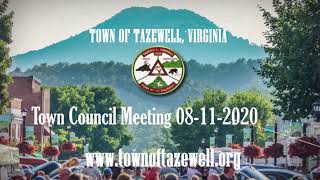 Town of Tazewell Town Council Meeting 08-2020