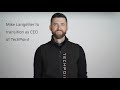 Techpoint ceo mike langelliers transition message