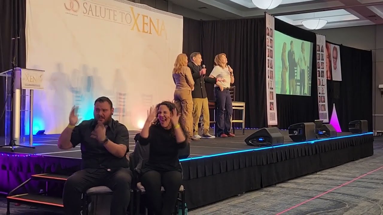 Lucy Lawless, Renee O'Connor, & Ted Raimi at Xena Con 2025!