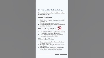 🔥 Shift+Deleted a File? Here