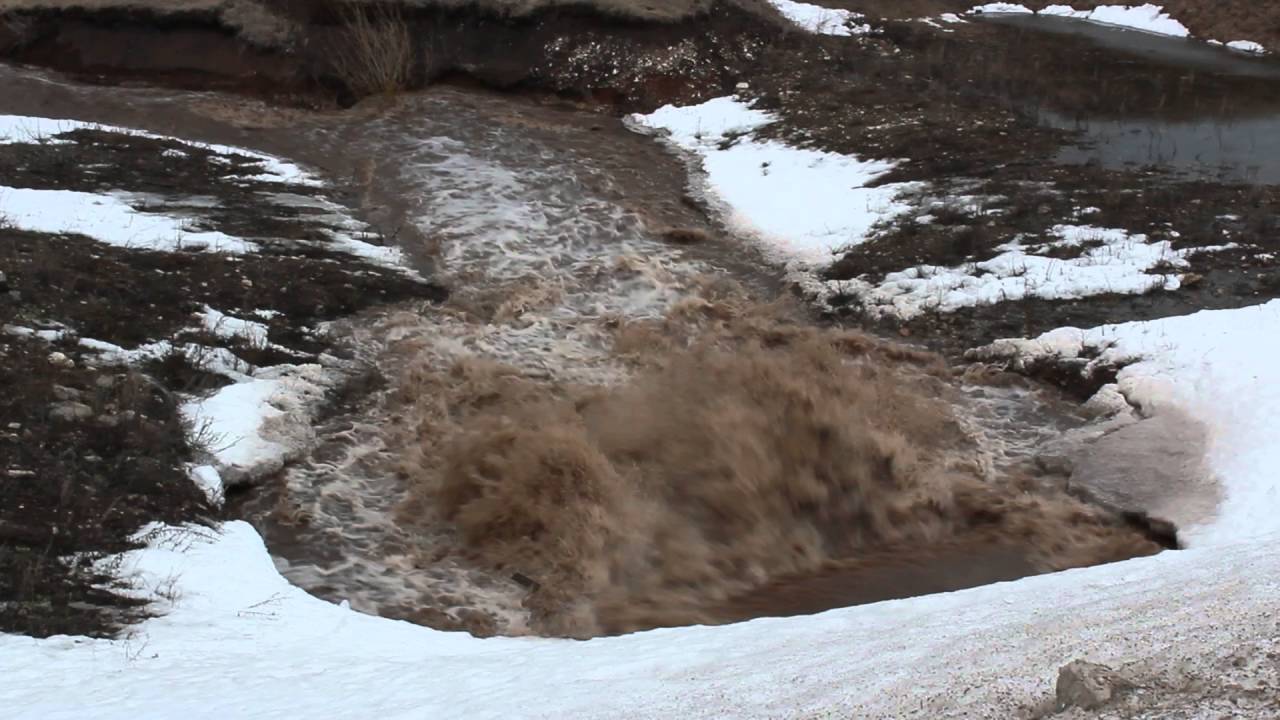 Вода с полей - YouTube