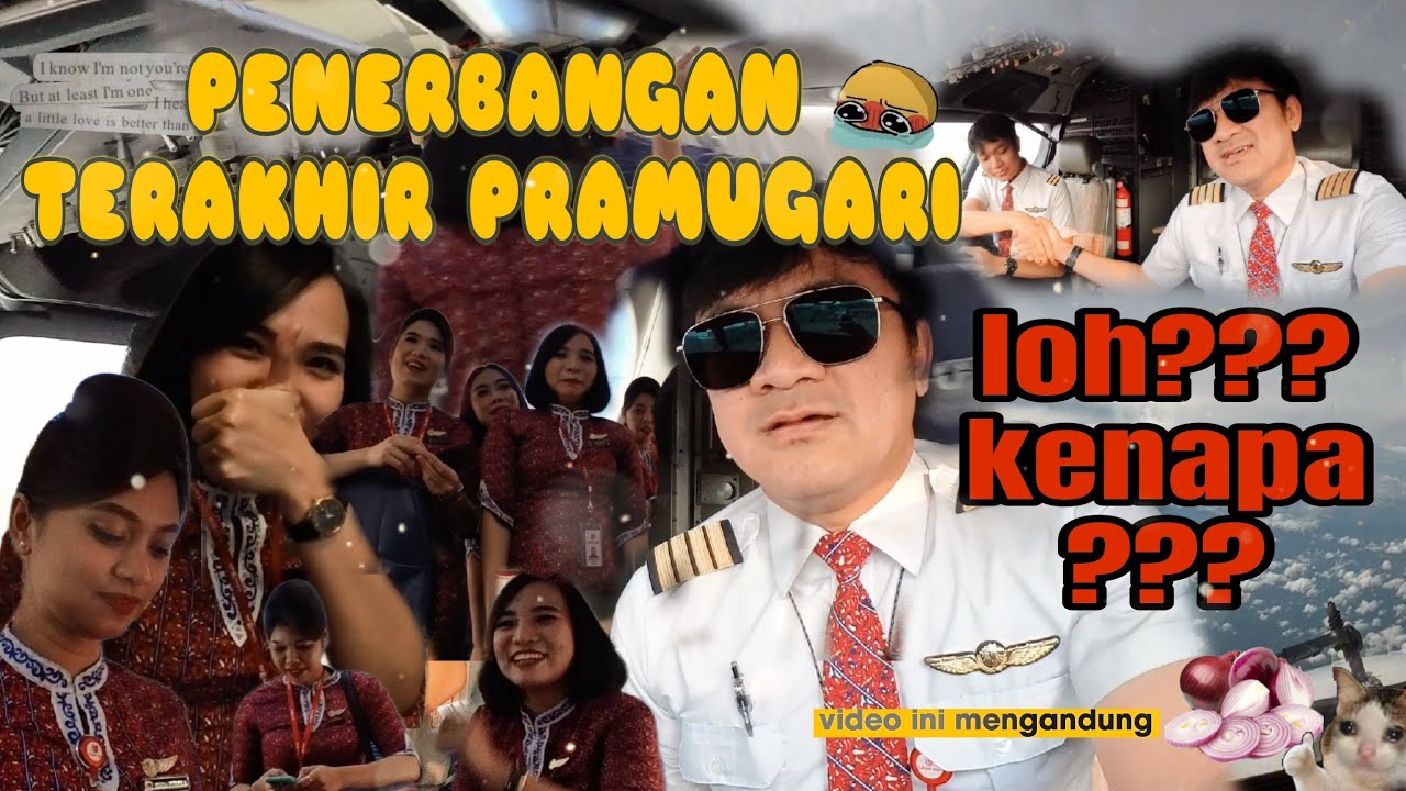 [F-LOG] THE LAST FLIGHT OF A CABIN CREW 🥲