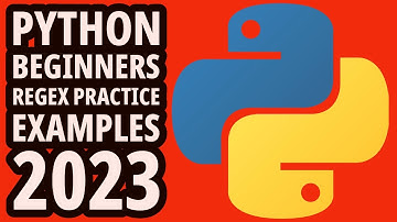 Python Beginners EASY REGEX Practice Examples 2023