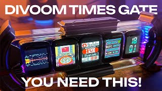 Divoom Times Gate - 5  Individual Displays - RGB Lighting - A Cool Addition to Your Setup by Ryan iwk 2,145 views 4 months ago 7 minutes, 1 second