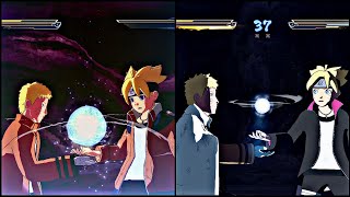Super Uzumaki Rasengan Comparison Naruto Ultimate Ninja Storm 4 Road To Boruto