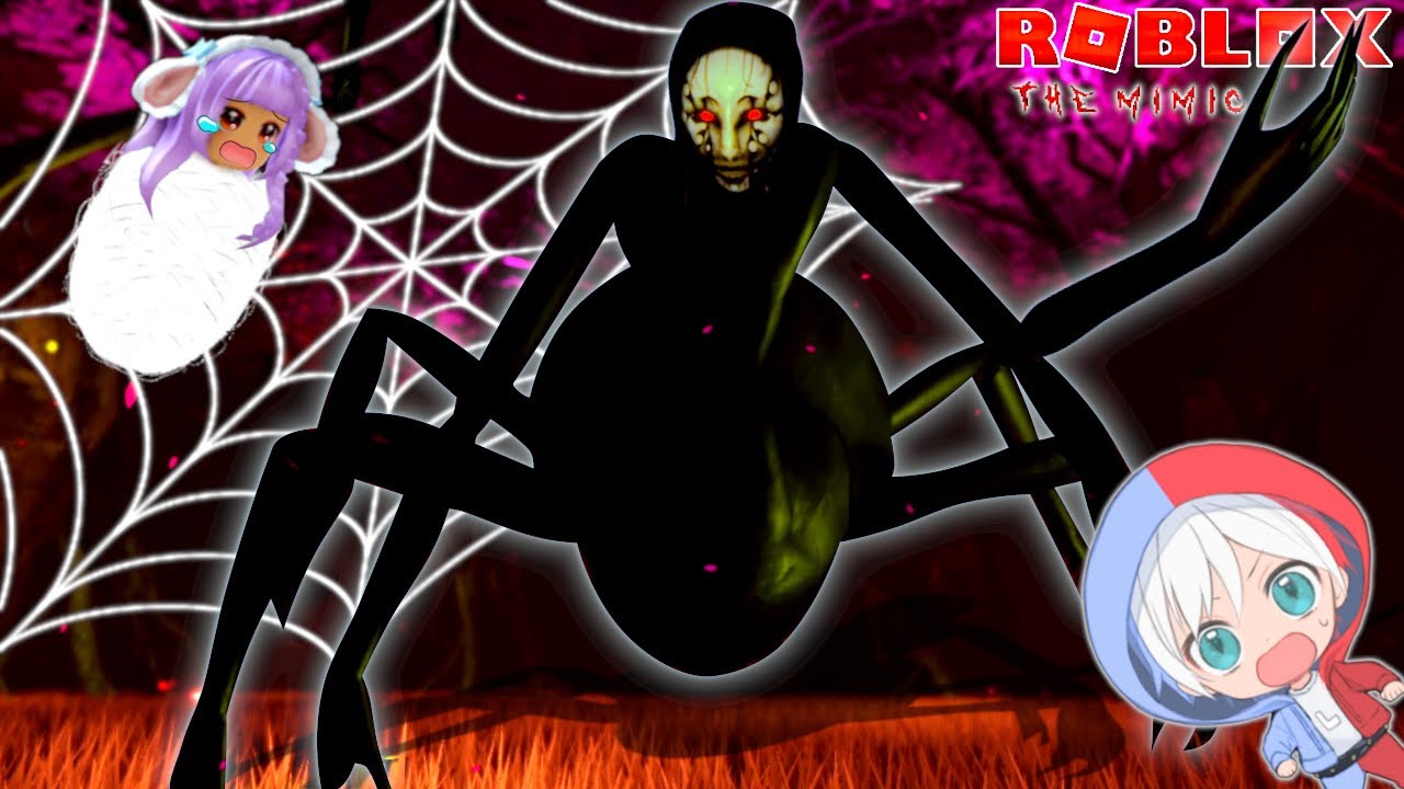Attacked by a terrifying human-faced spider!?️😱] Escape from a