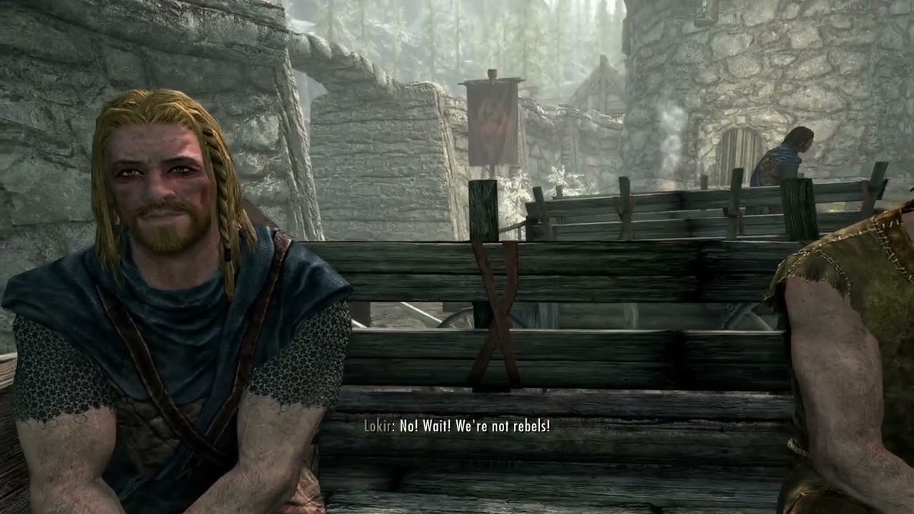 Cheese escaping Helgan |/ Skyrim part 1