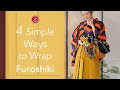 4 Simple Ways to Wrap FUROSHIKI!