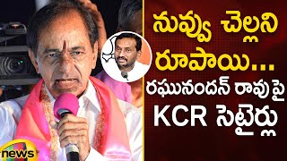 KCR Satirical Comments On Raghunandan Rao At Medak | Telangana Politics | Lok Sabha Elections 2024