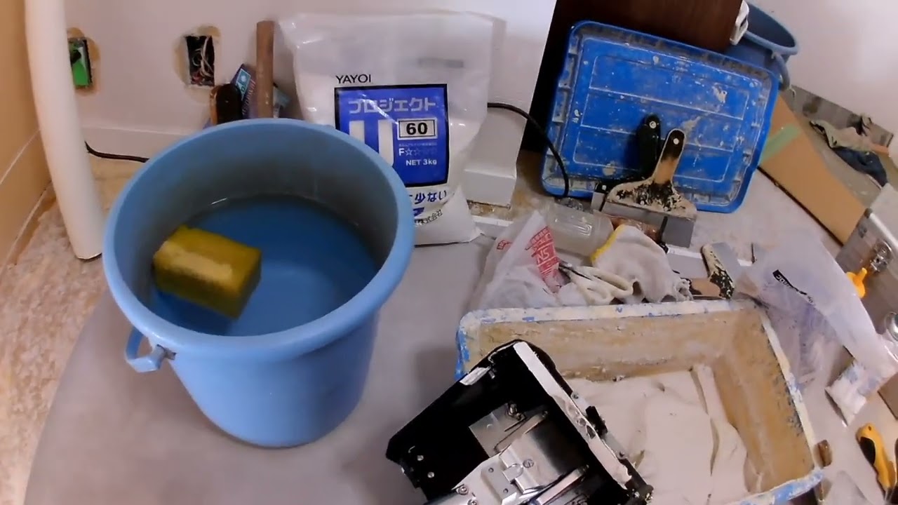 フラットボックスをリフォーム現場でムリヤリ！しかも初陣！！（アラパテ編）