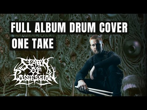 Ragnar Sverrison (HELFRÓ, OPHIDIAN I) - Spawn of Possession - "Cabinet" Full Album Drum Cover (2023)