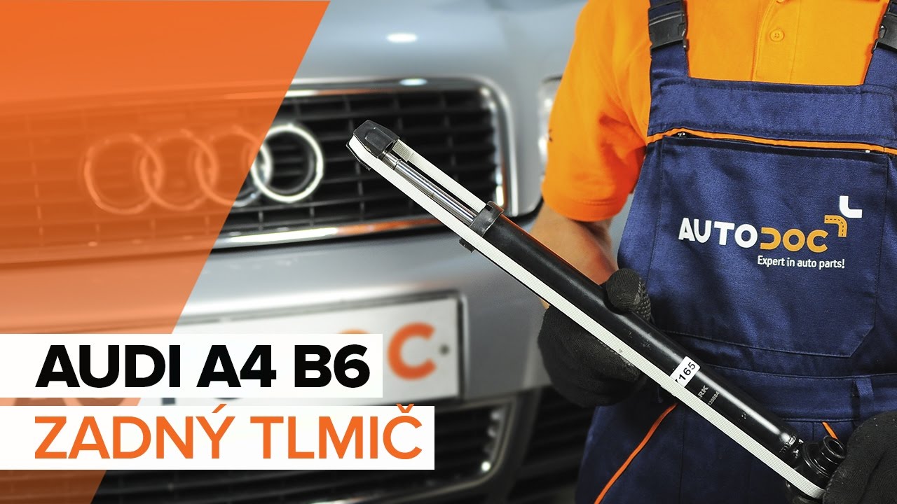 Ako Vymeniť Zadný Tlmič Na Audi A4 B6 Návod Youtube