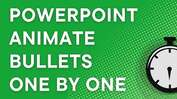 PowerPoint tutorial: How to animate bullets one at a time (Windows/Mac)