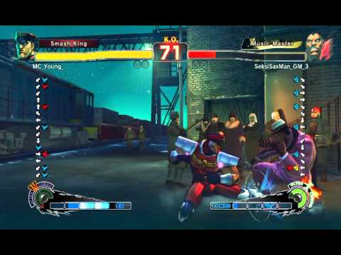 Ultra Street Fighter IV battle: M. Bison vs Balrog