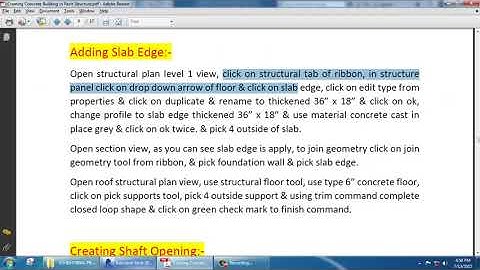Part 2 Autodesk Revit - PROJECT 16 Creating Concrete Building in Revit Structure