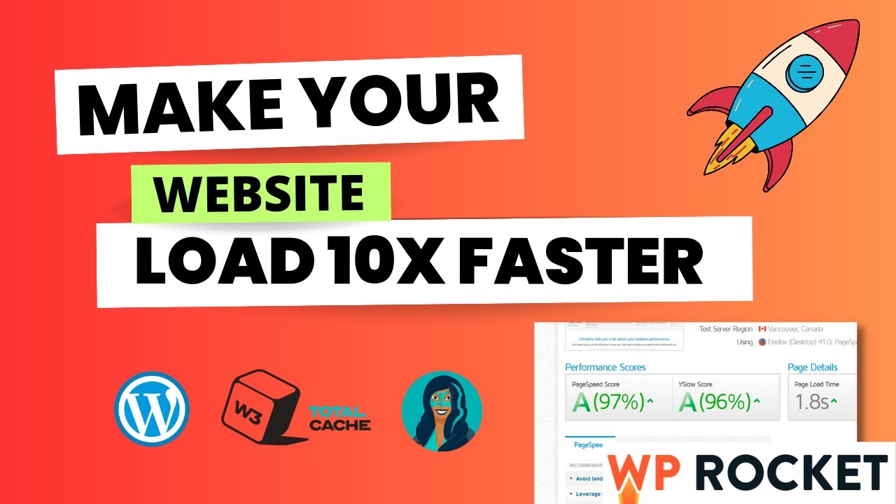 Wordpress Speed Optimization Bangla | Wp fastest Cache | W3 Total Cache ...