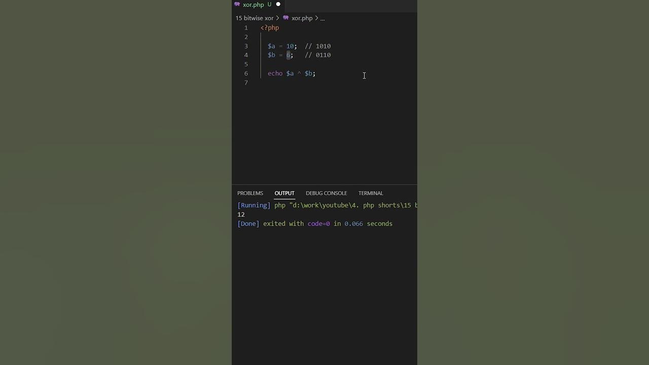 Bitwise Xor Operator In Verilog