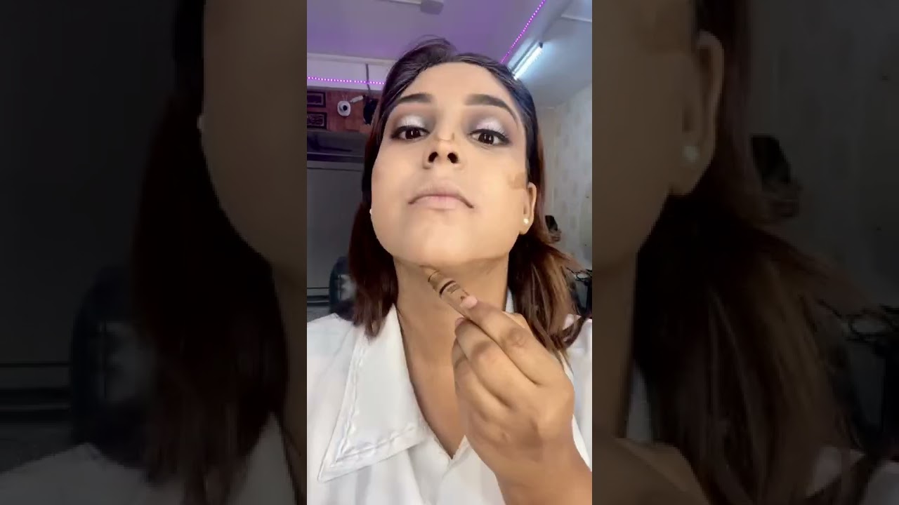 Face contouring tutorials for beginners || #contouring #slimface #makeup Face contouring tutorials for beginners || #contouring #slimface #makeup