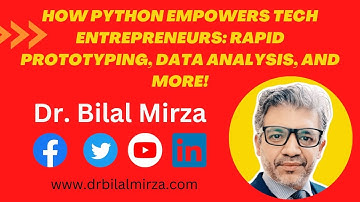 How Python Empowers Tech Entrepreneurs: Rapid Prototyping, Data Analysis, and More!