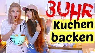 Backe AUF KEINEN FALL um 3 UHR NACHTS einen Kuchen!! 😳 | ViktoriaSarina -  YouTube