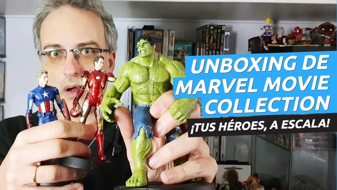 Unboxing de Marvel Movie Collection, las figuras de superhéroes a escala 