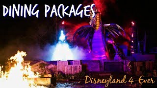Intro to Disneyland Dining Packages