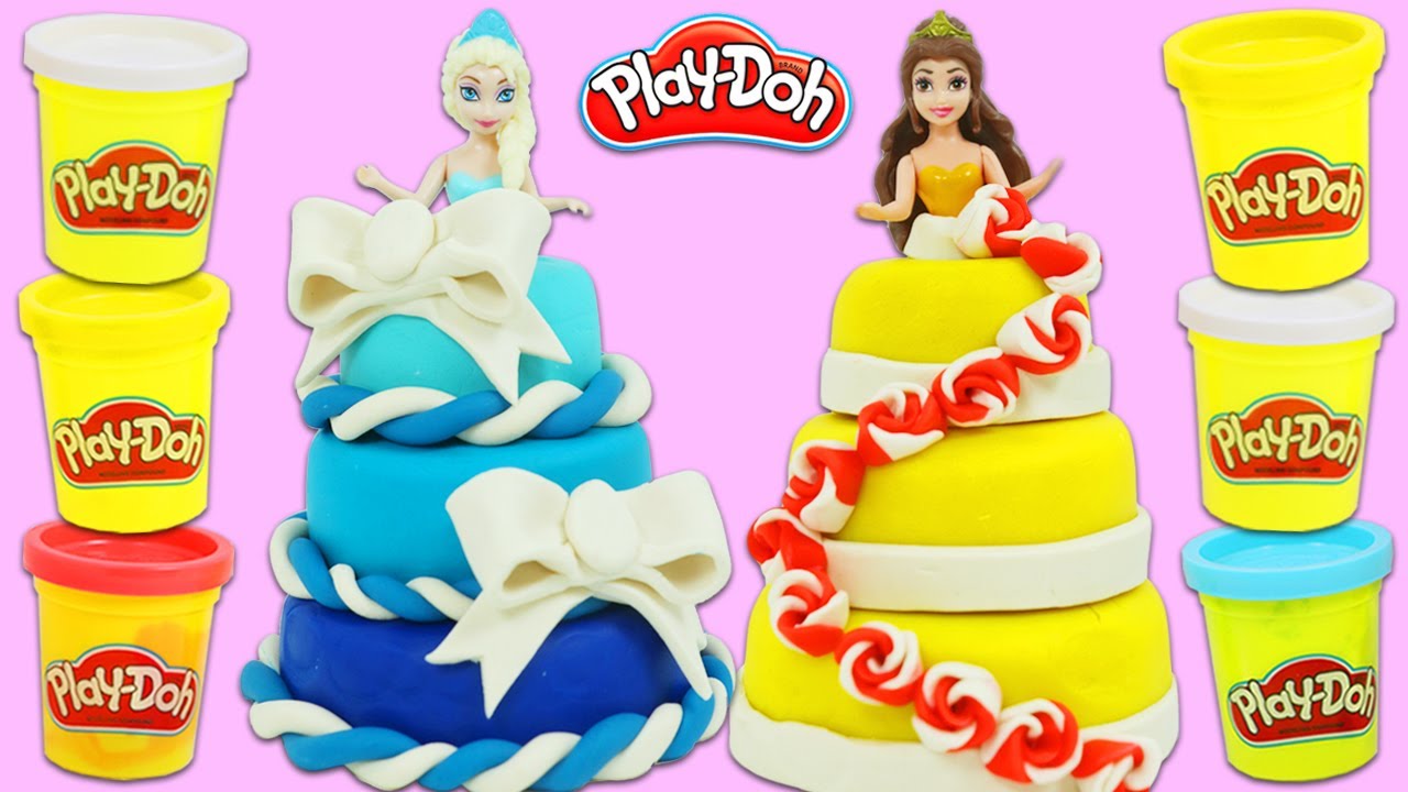 play doh cake frozen